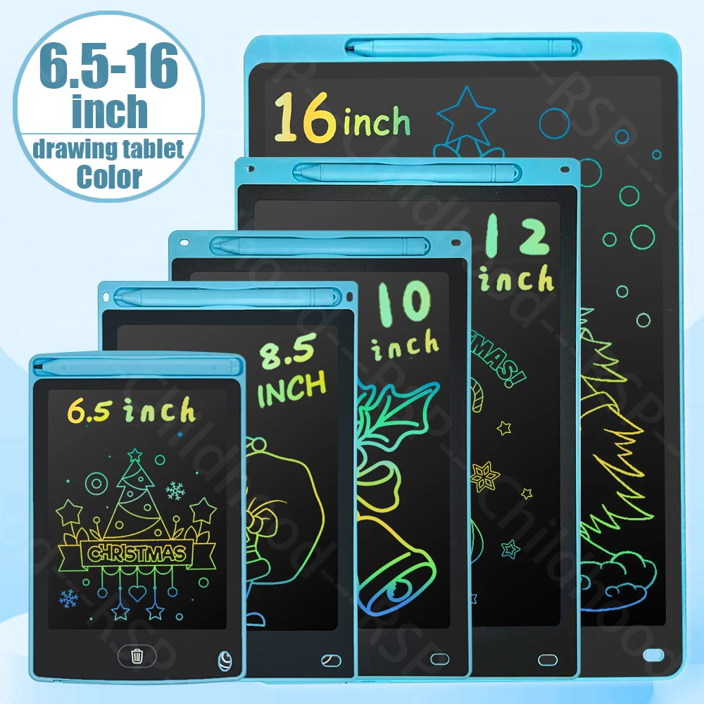 Kids Education Tablet - 6.5/8.5/10/12/16-Inch LCD Drawing Tablet,Handwriting Pad,Electronic Writing