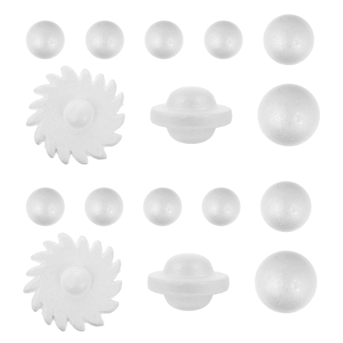 Kids Education Activities - 20Pcs Kids DIY Foam Balls Blank