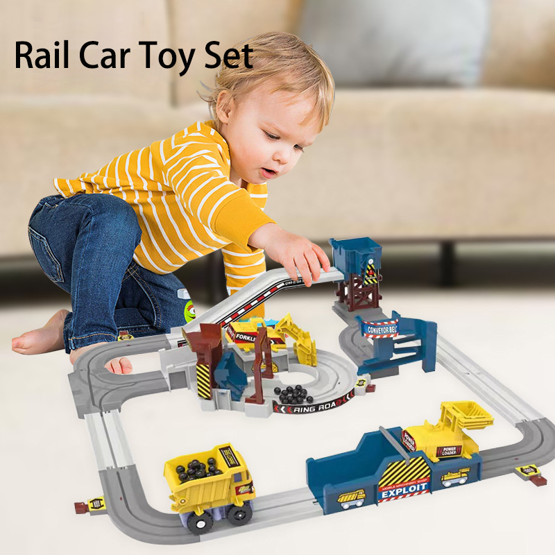 Kids Education Material - Adventure Powered Mine Cart Track Racing