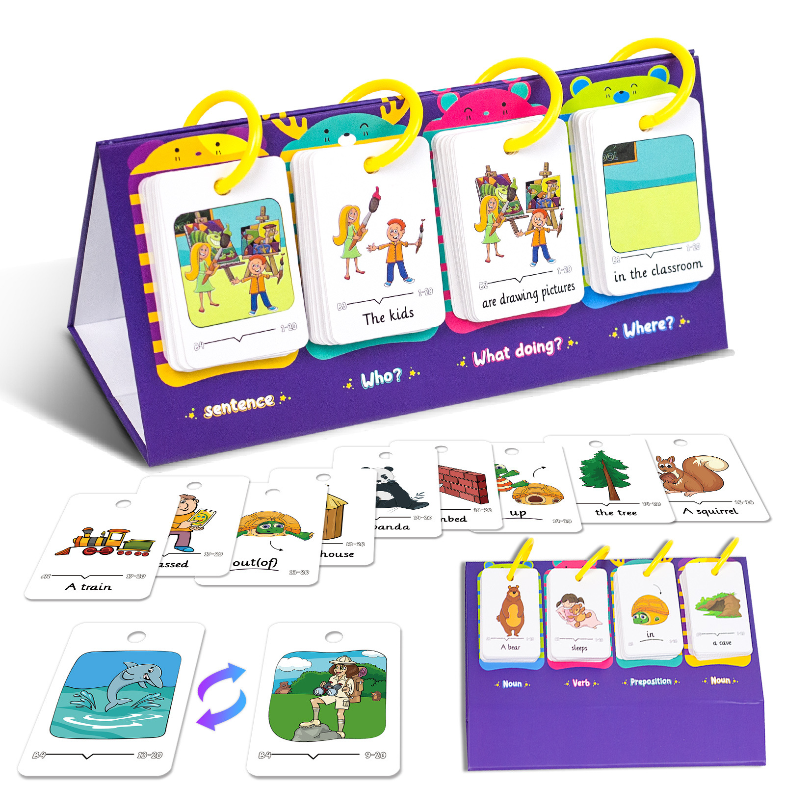 80Pcs Table Model Visual Word  - огляд і ціна Kids Education Material