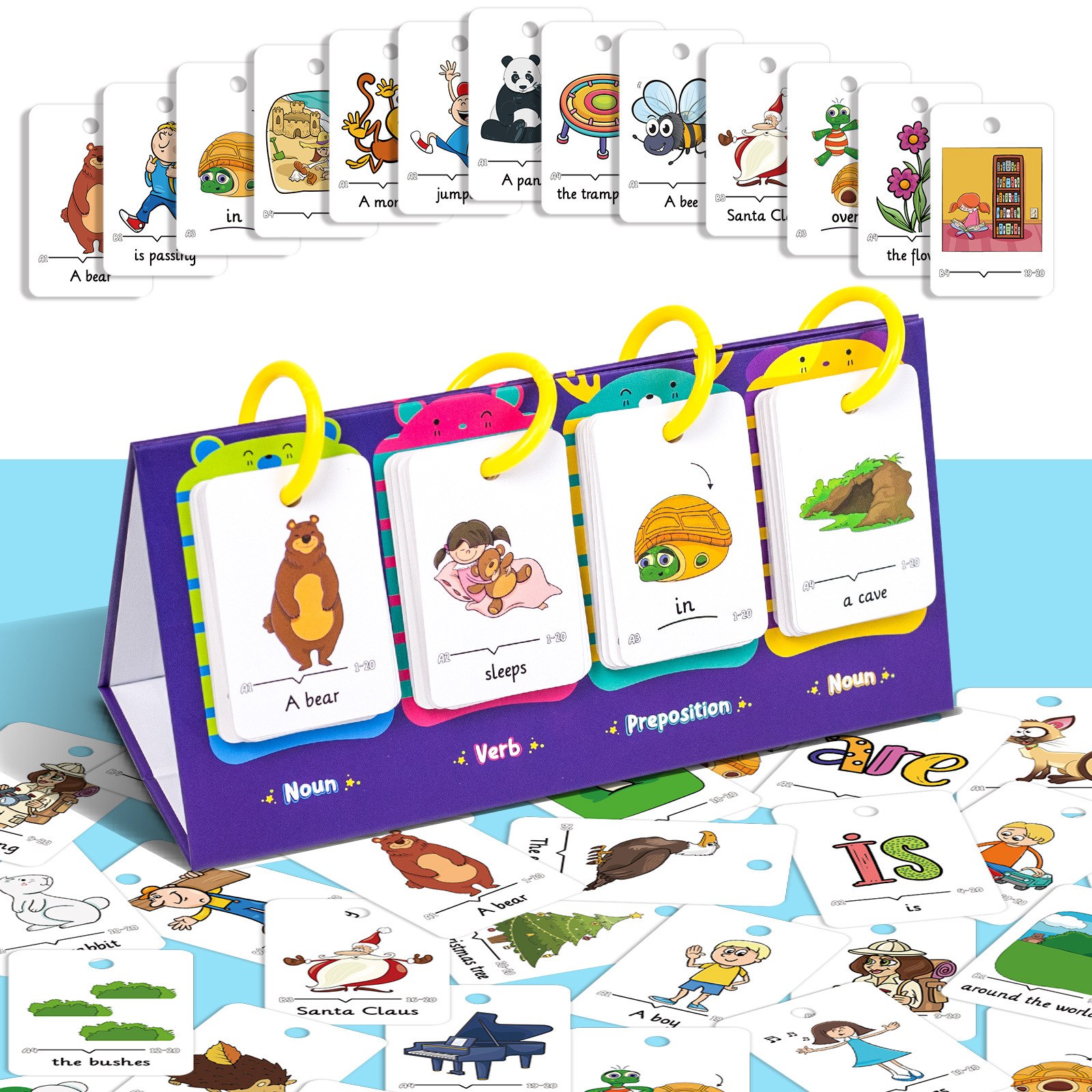80Pcs Table Model Visual Word  - огляд і ціна Kids Education Material