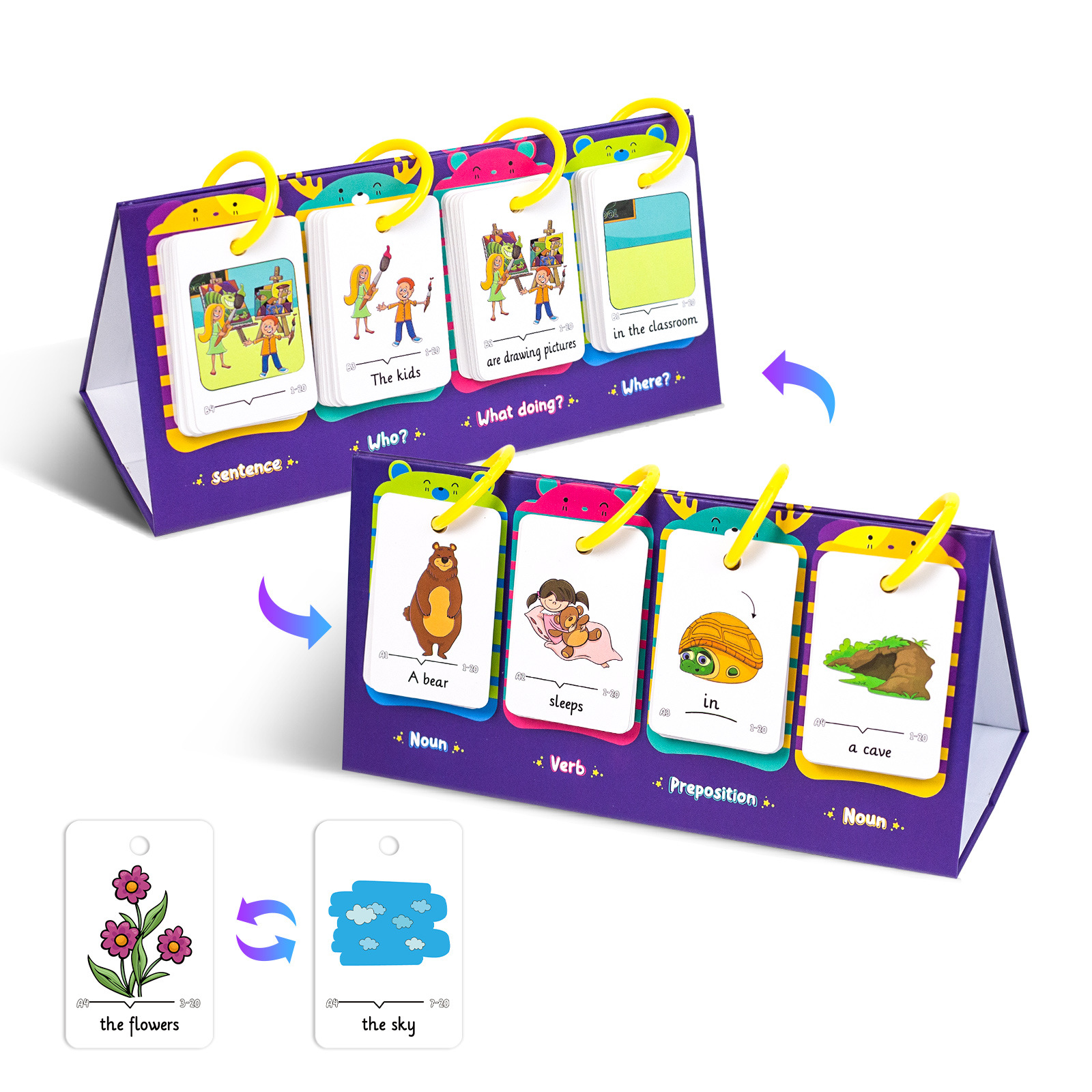 80Pcs Table Model Visual Word  - огляд і ціна Kids Education Material