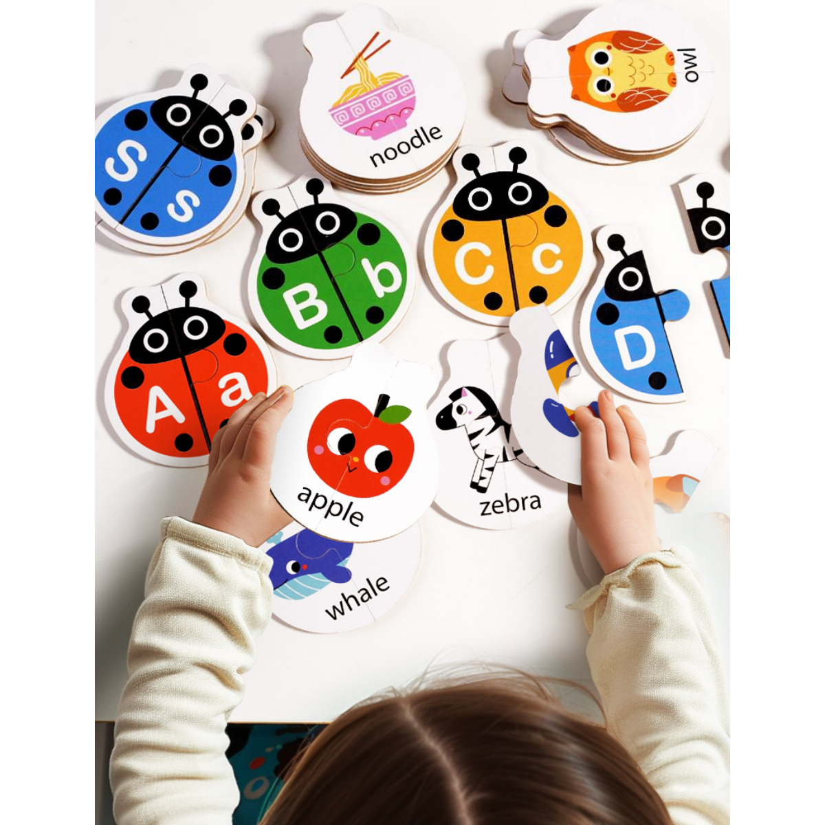 Montessori Matching Letters Fi - огляд і ціна Kids Education Words
