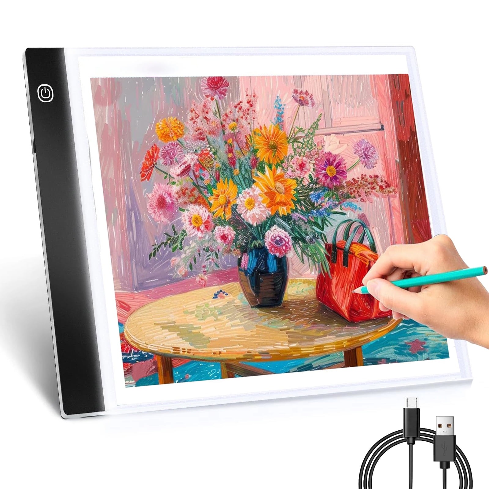 Led Drawing Copy Pad 3 Level D - огляд і ціна Kids Education Tablet