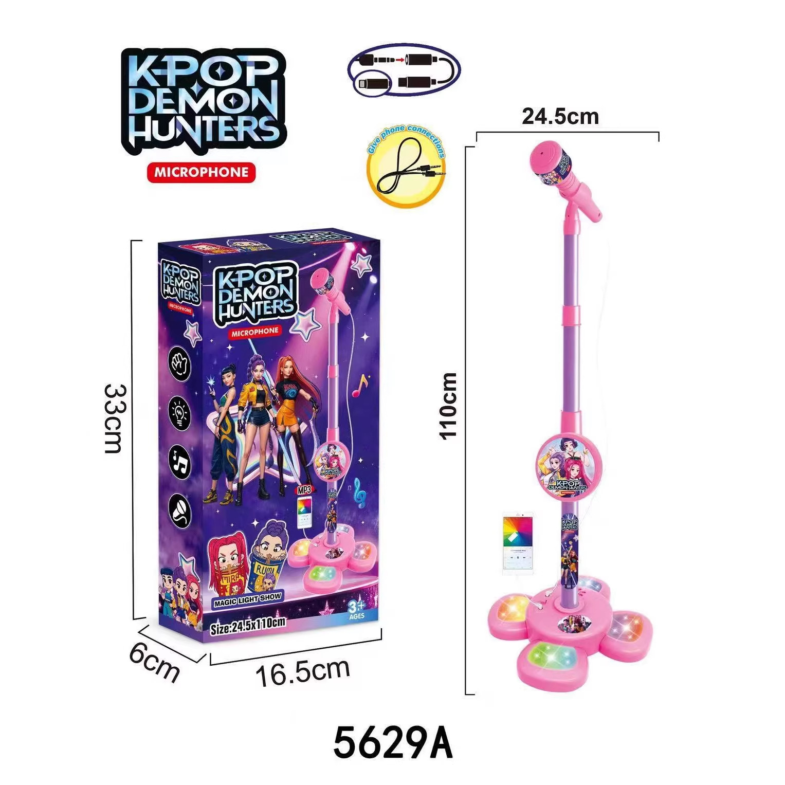 Kids Microphone with Stand Kar - огляд і ціна Kids Education Music