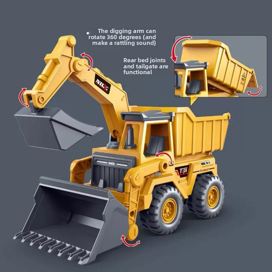 1pcs Excavator Truck Model Toy - огляд і ціна Kids Education Material