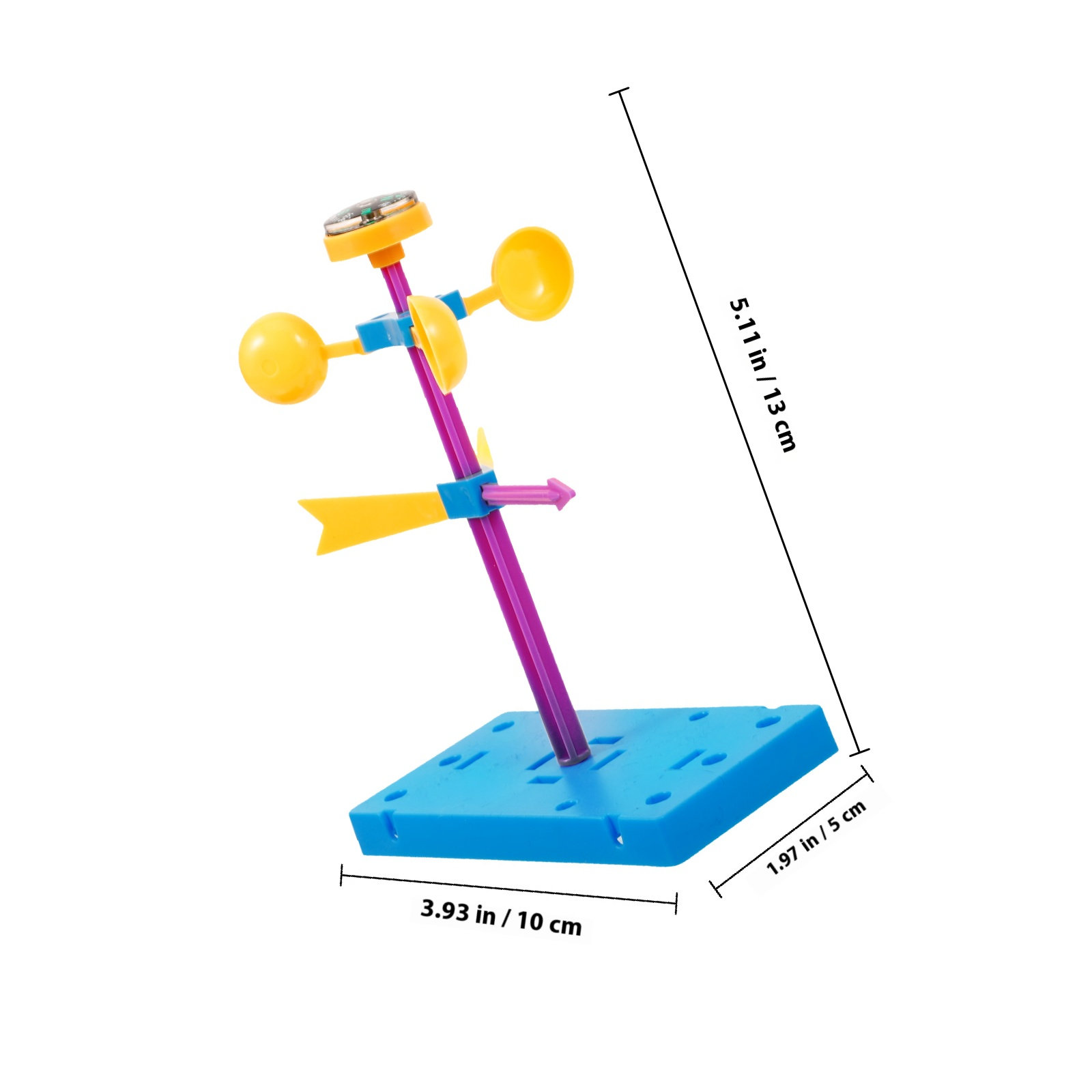 1Set Wind Vane DIY Assembly Pl - огляд і ціна Kids Education Activities