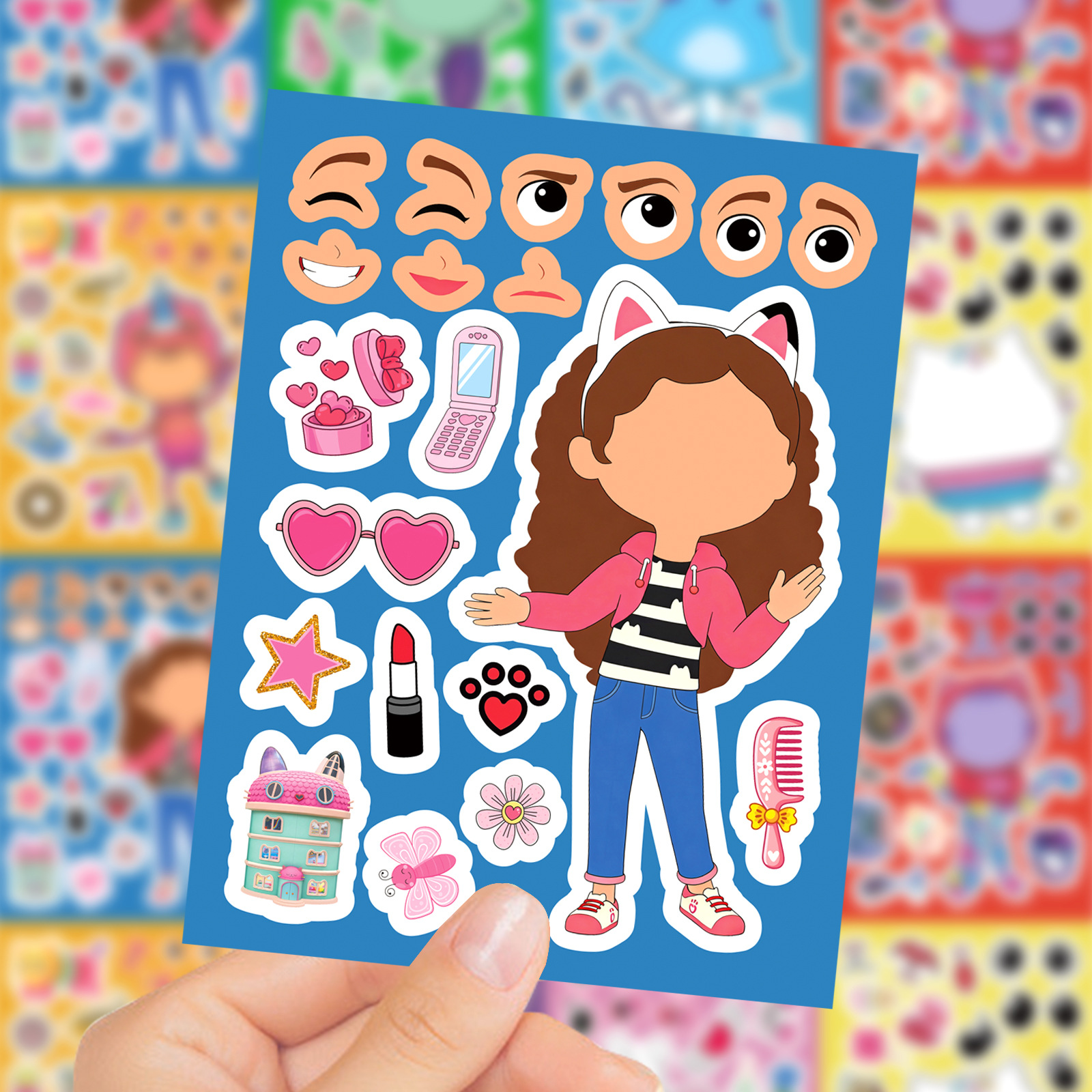 8/16Sheets Gabby's Dollhouse M - огляд і ціна Kids Education Material