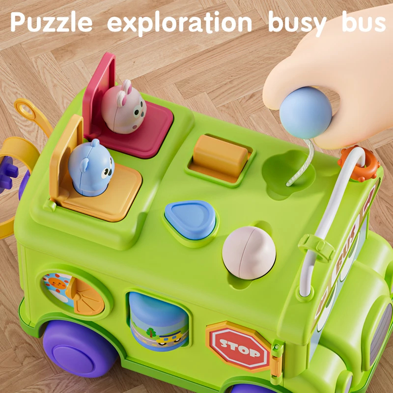 Montessori Educational Baby Bu - огляд і ціна Kids Education Activities