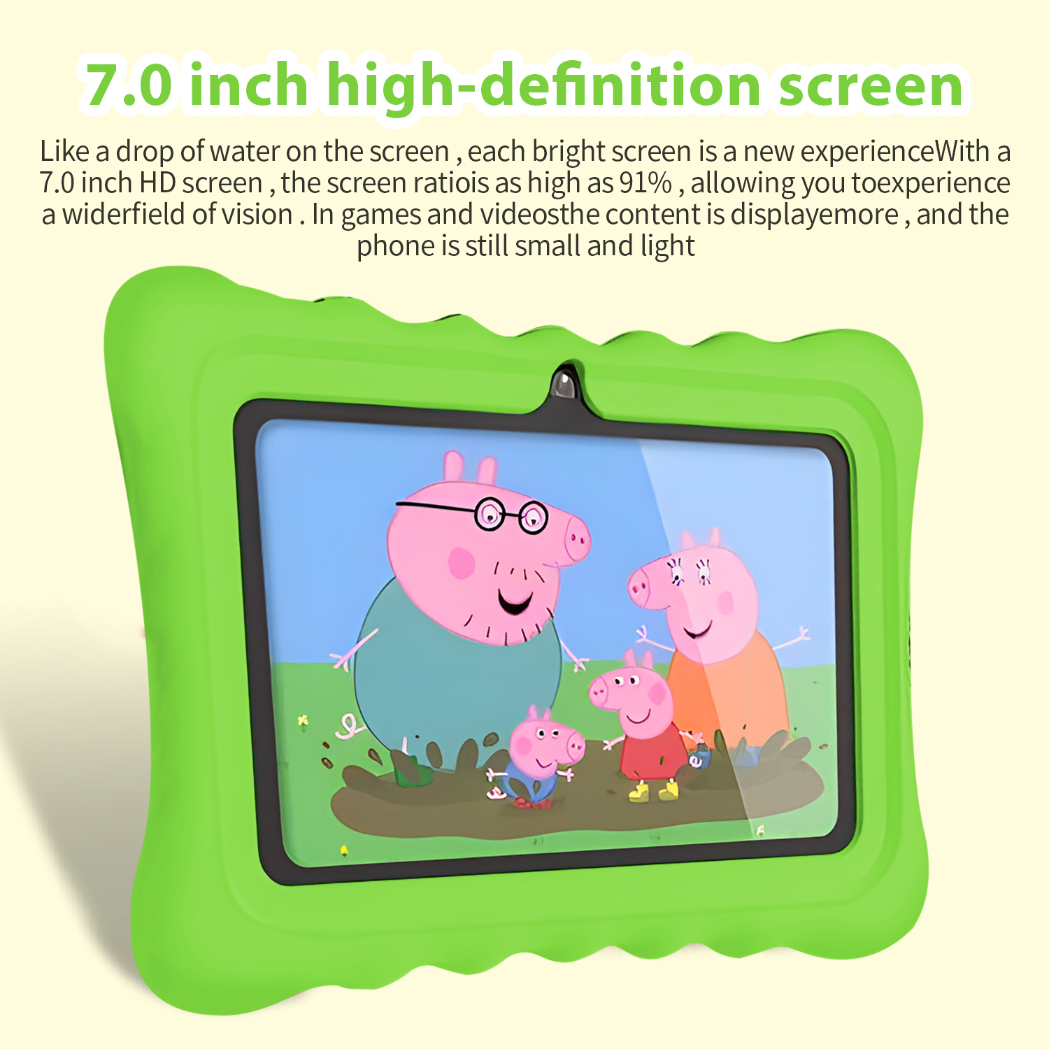 7 Inch Kids Tablet Quad Core 4 - огляд і ціна Kids Education Tablet