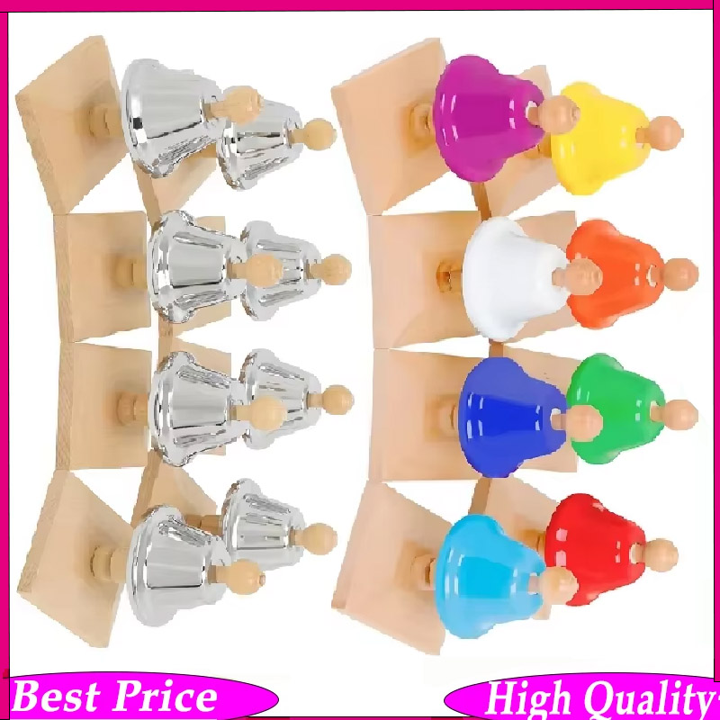 8 Tone Colorful Class Bell Woo - огляд і ціна Kids Education Bell