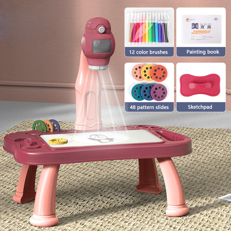 Smart Projector Kids Painting  - огляд і ціна Kids Education Tablet