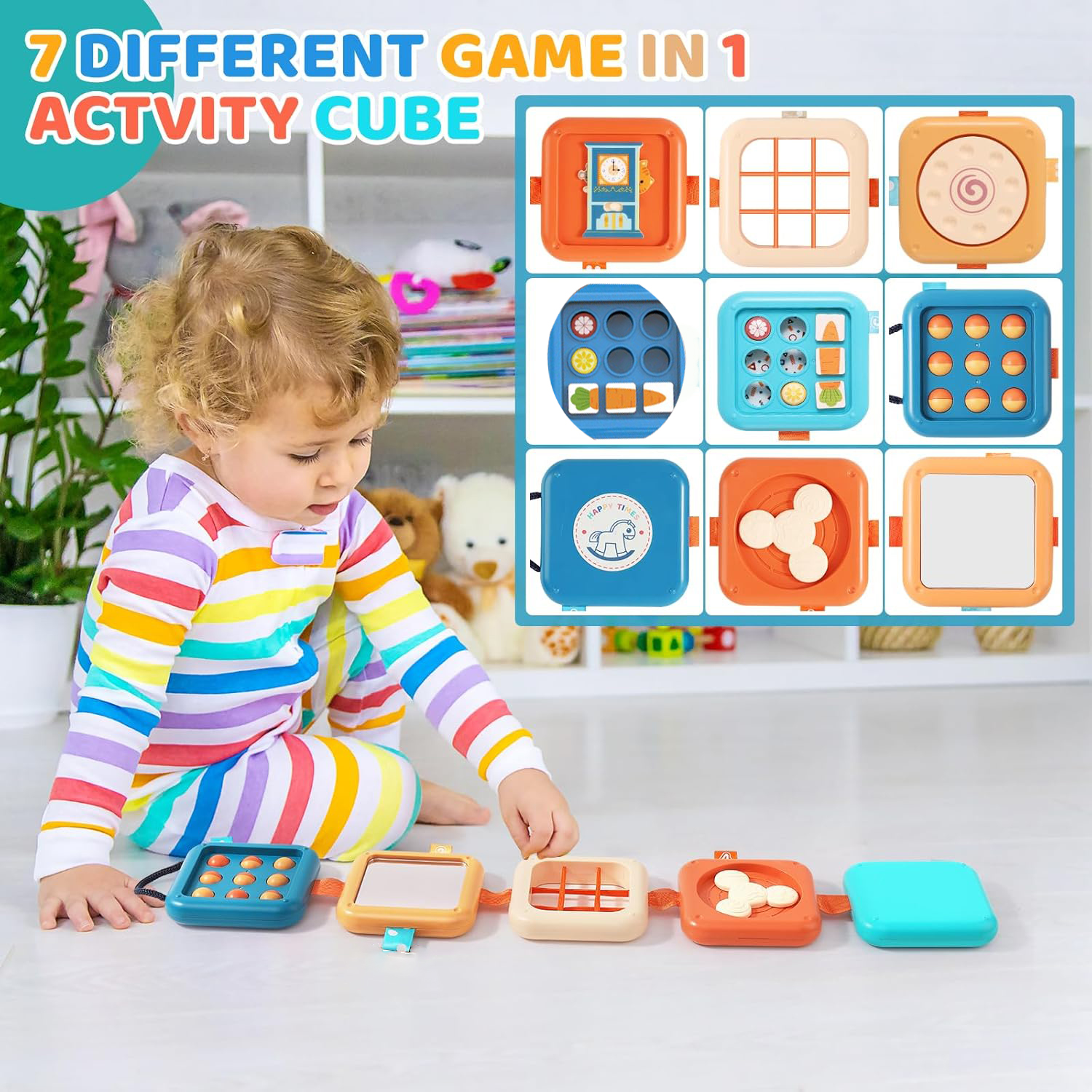 Montessori Toys Busy Board Bab - огляд і ціна Kids Education Activities