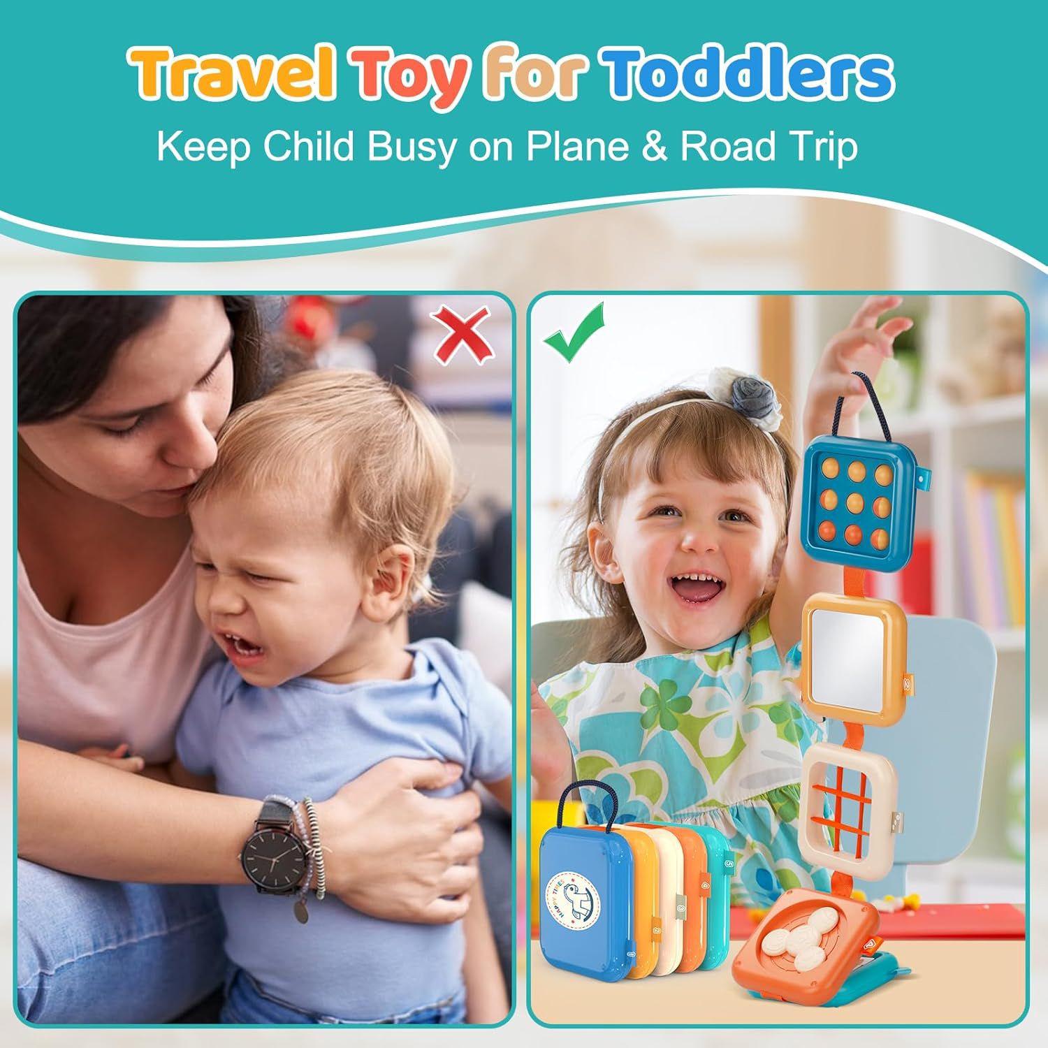 Montessori Toys Busy Board Bab - огляд і ціна Kids Education Activities