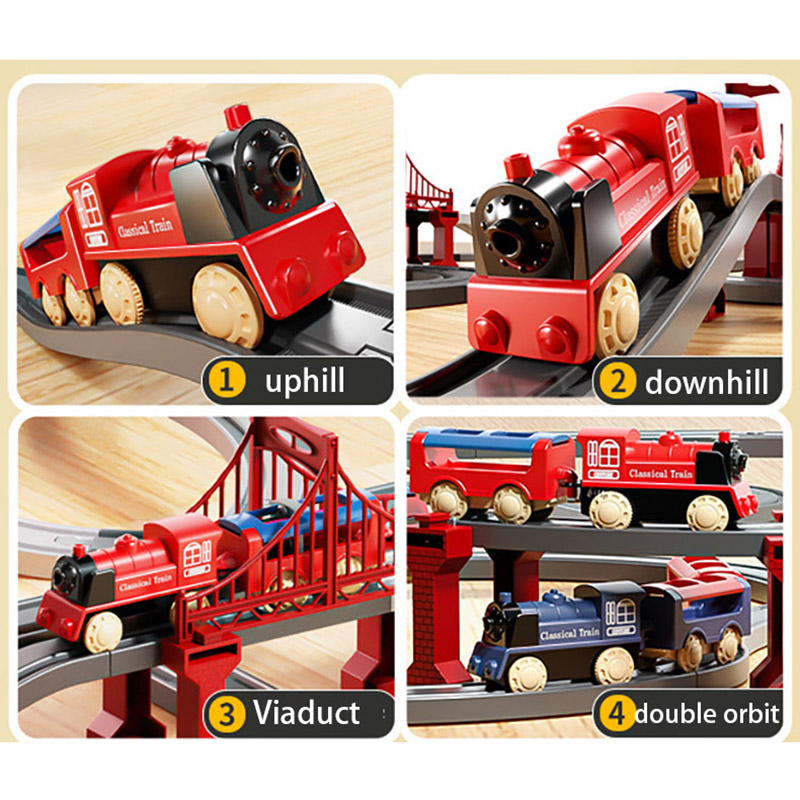 44Pcs/set Electric Train Track - огляд і ціна Kids Education Material