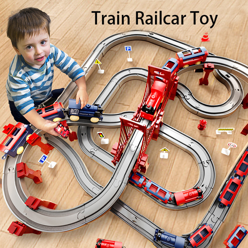 44Pcs/set Electric Train Track - огляд і ціна Kids Education Material