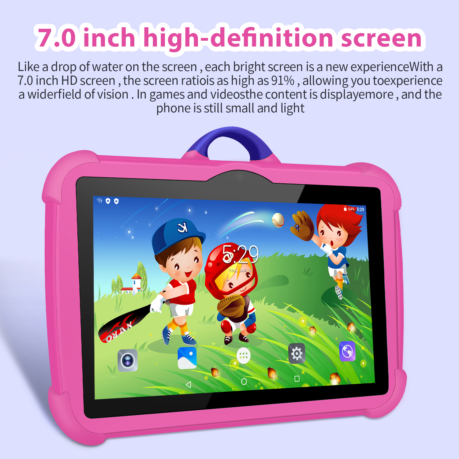 New Cartoon Pattern Kids Table - огляд і ціна Kids Education Tablet