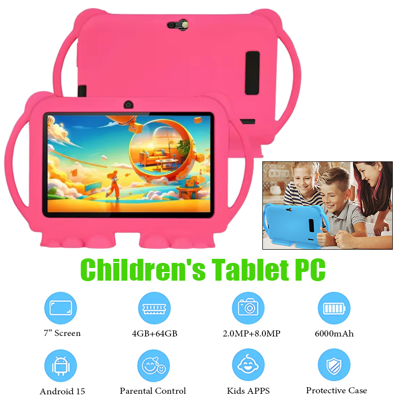 7 Inch Kids Tablet with Cartoo - огляд і ціна Kids Education Tablet