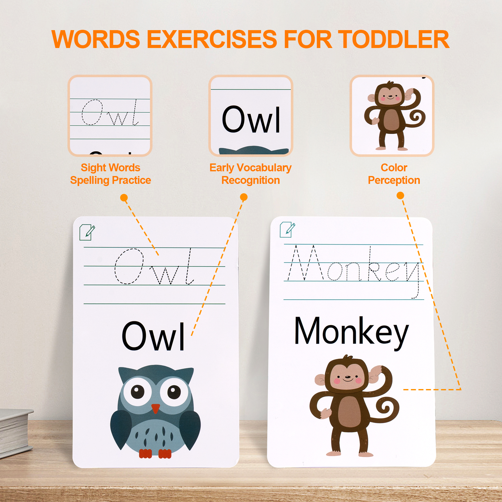 Flash Cards Alphabet Writing T - огляд і ціна Kids Education Words