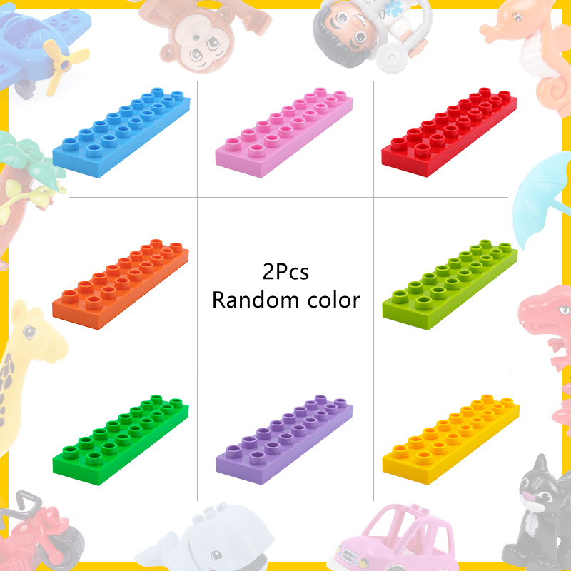 5 Pcs Big Building Blocks Figu - огляд і ціна Kids Education Foundation