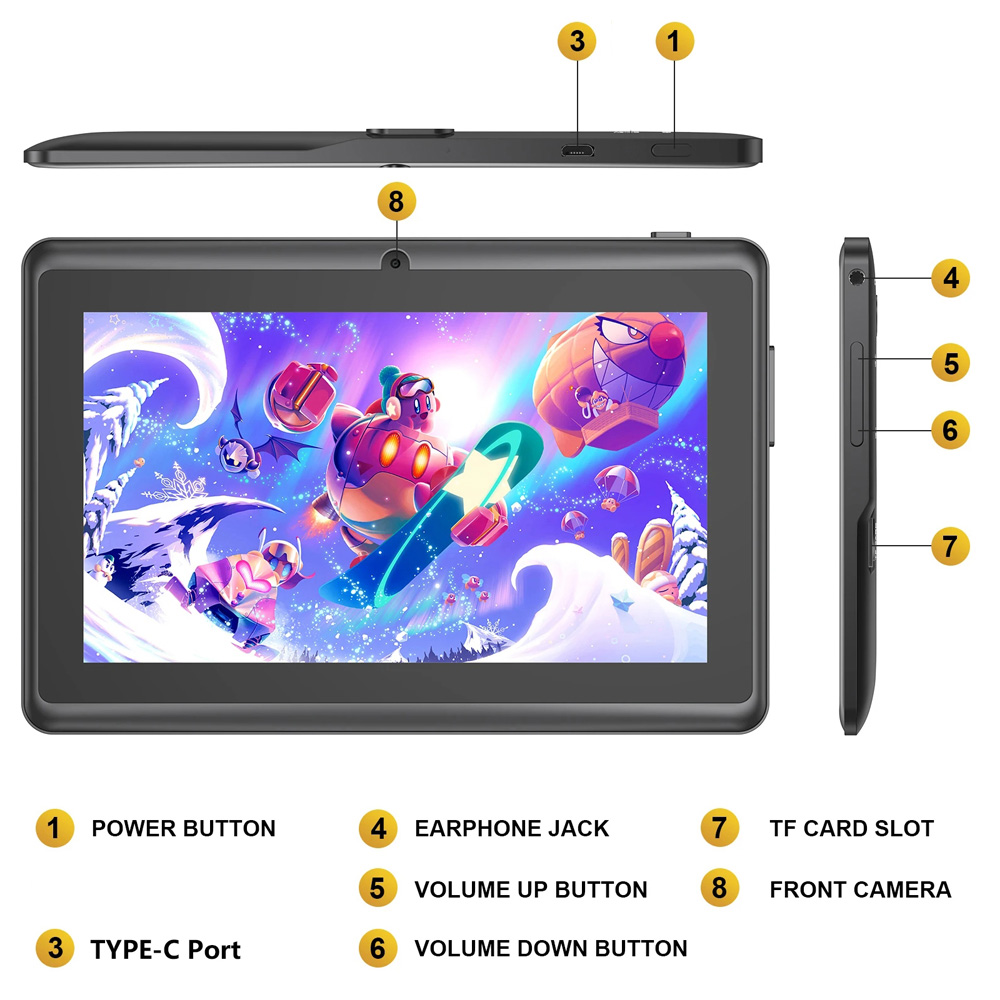 Hot Sales 7 Inch Kids Tablet Q - огляд і ціна Kids Education Tablet