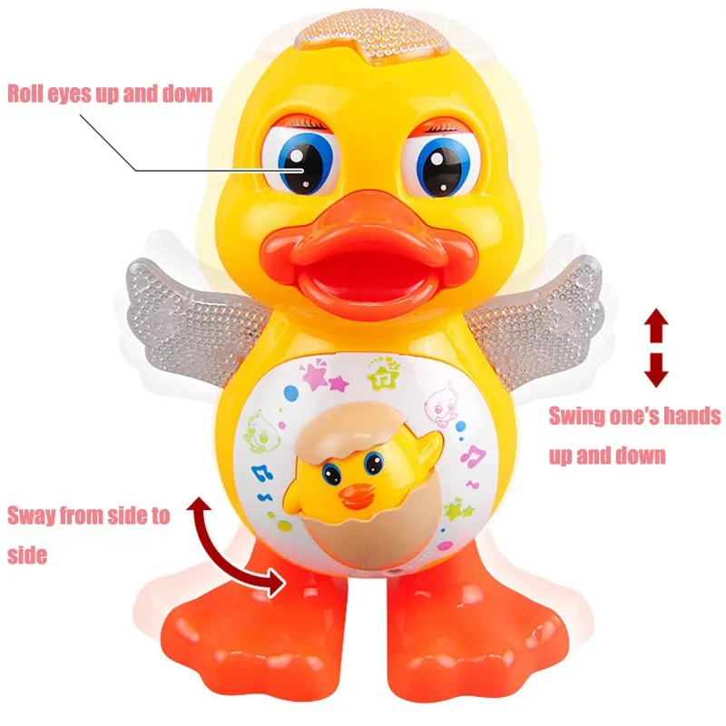 Electric Dancing Duck Toy Inte - огляд і ціна Kids Education Music