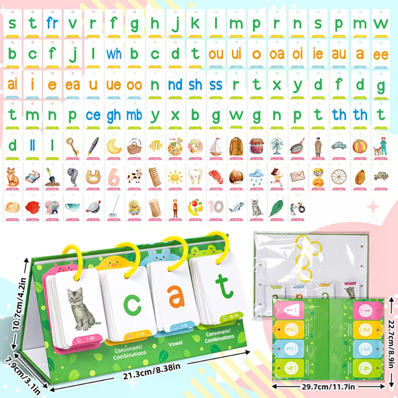 Kids CVC Words Flashcards Phon - огляд і ціна Kids Education Words