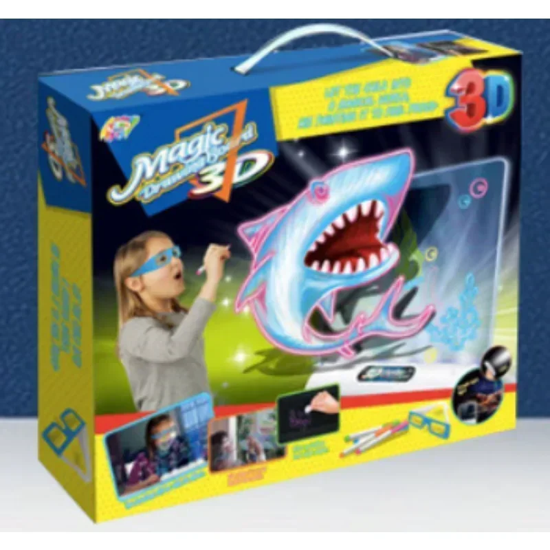3D Magic Drawing Board LED Glo - огляд і ціна Kids Education Foundation