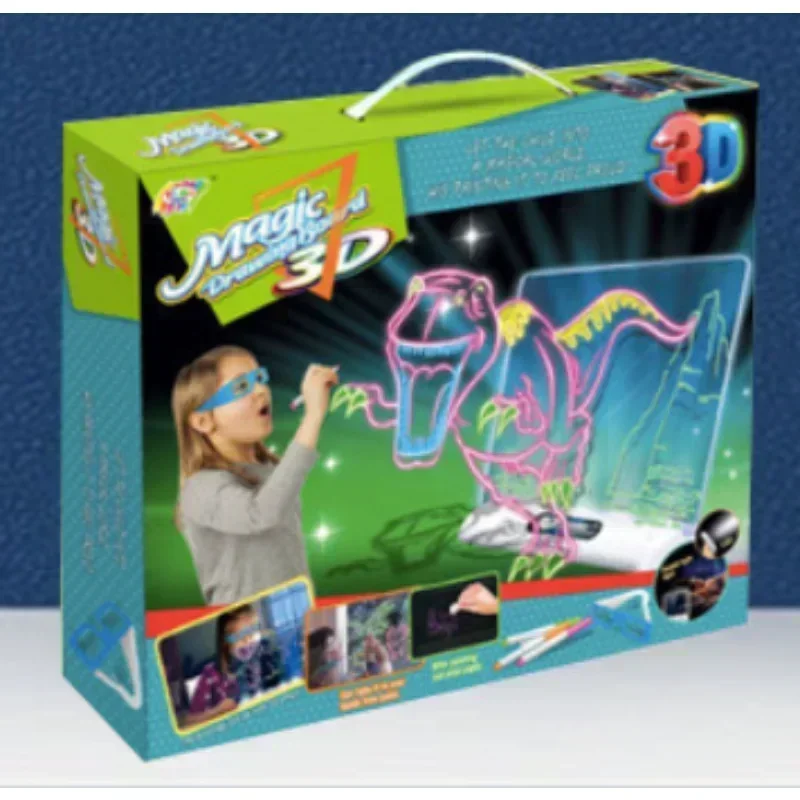3D Magic Drawing Board LED Glo - огляд і ціна Kids Education Foundation