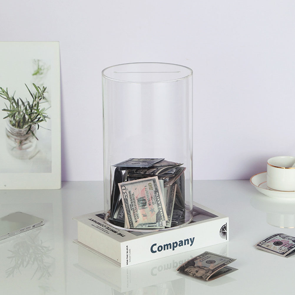 Clear Acrylic Piggy Bank Moder - огляд і ціна Kids Education Savings