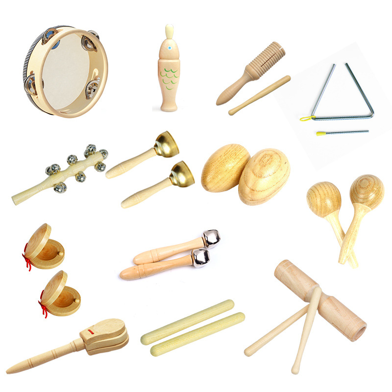 Wooden Rattles Baby Toys Grasp - огляд і ціна Kids Education Bell