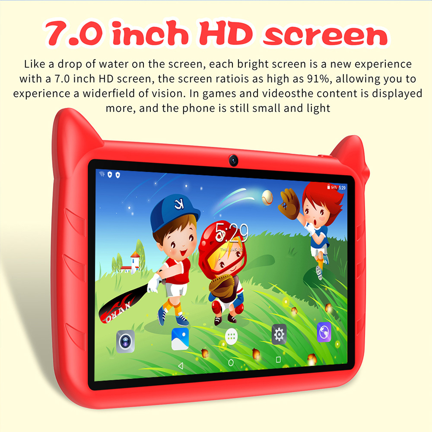 New Kids 7-inch Tablet Android - огляд і ціна Kids Education Tablet