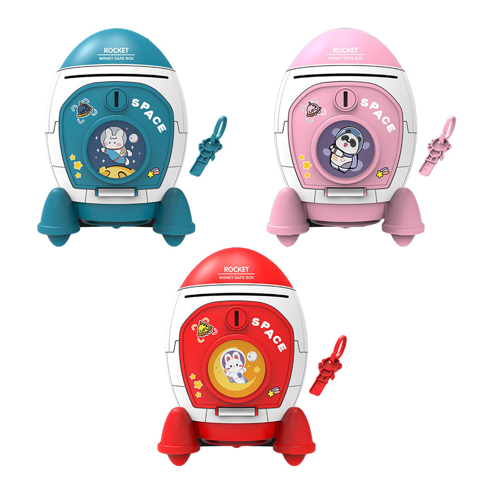 Cute Kids Rocket Piggy Bank De - огляд і ціна Kids Education Savings