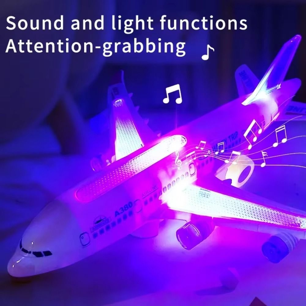 Gift Music Flash Sound Airplan - огляд і ціна Kids Education Music