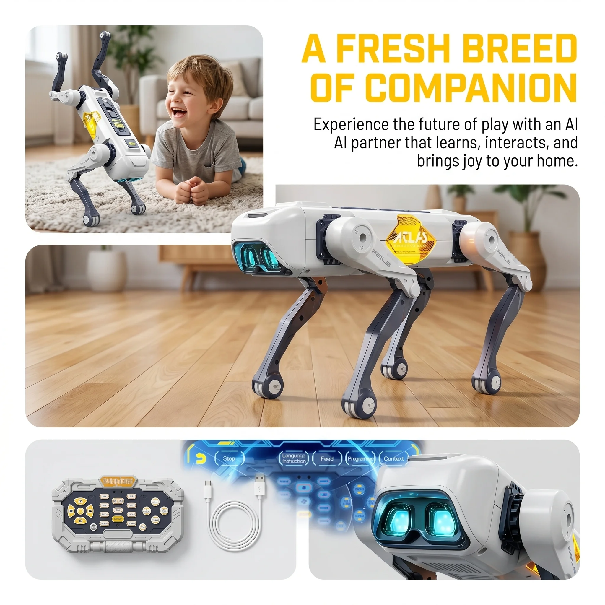 AI Smart Robot Dog, Voice & AP - огляд і ціна Kids Education Material