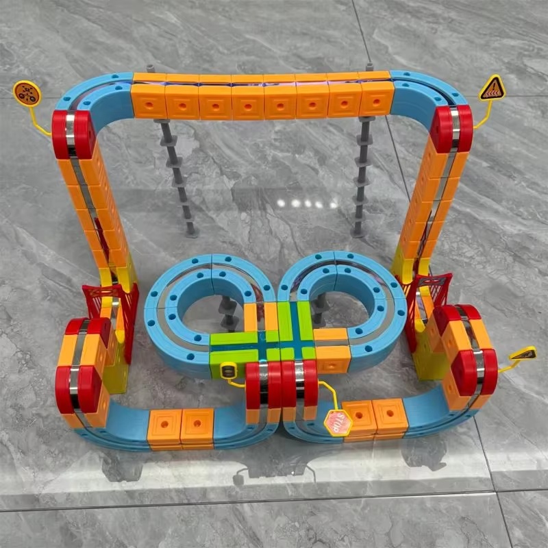 3D Magnetic Track Car Boy High - огляд і ціна Kids Education Material