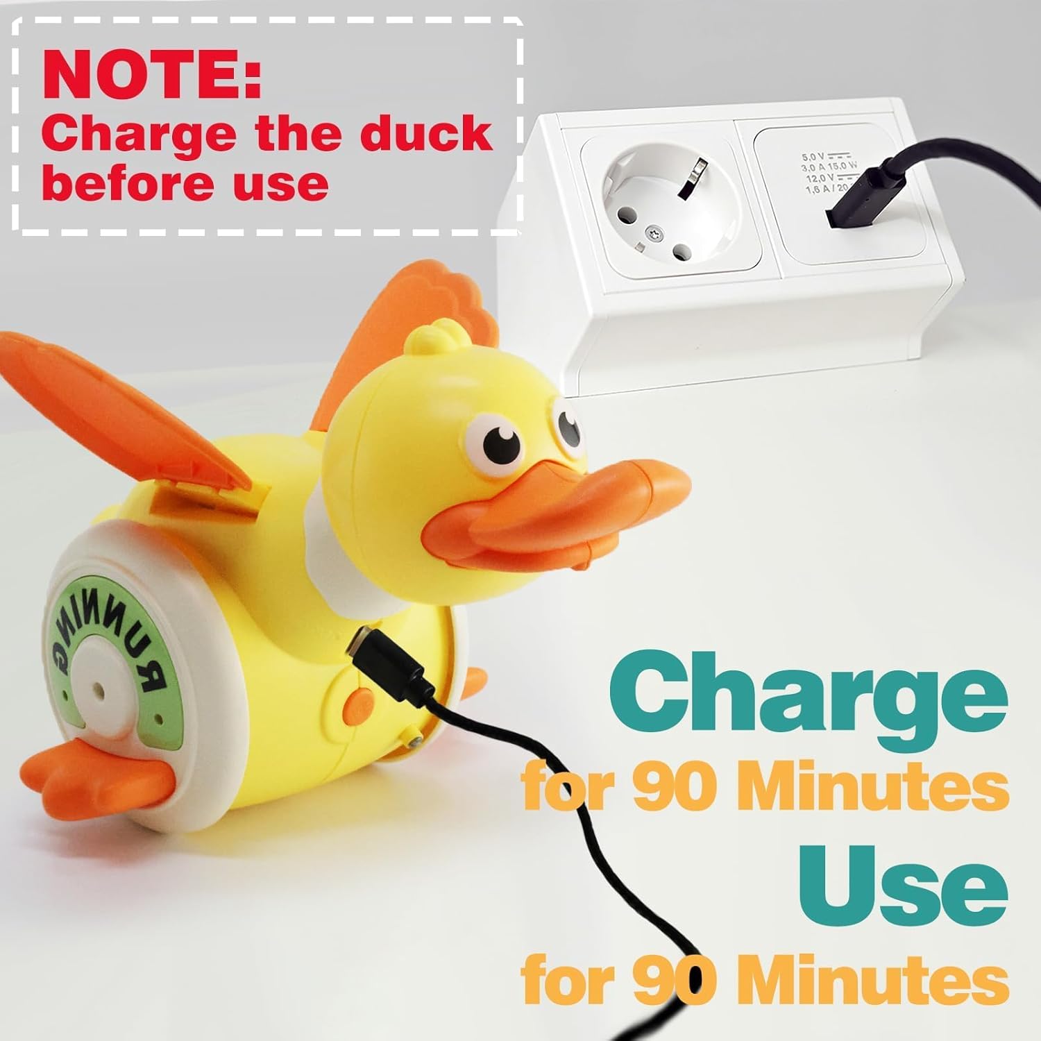 Kid Electric Rotating Duck Sim - огляд і ціна Kids Education Music