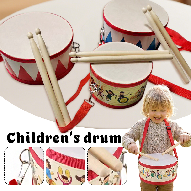 Wooden Drum Toy Kids Musical I - огляд і ціна Kids Education Music