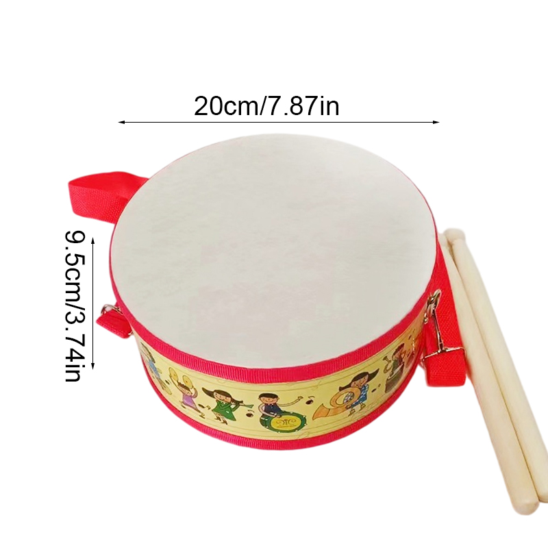 Wooden Drum Toy Kids Musical I - огляд і ціна Kids Education Music