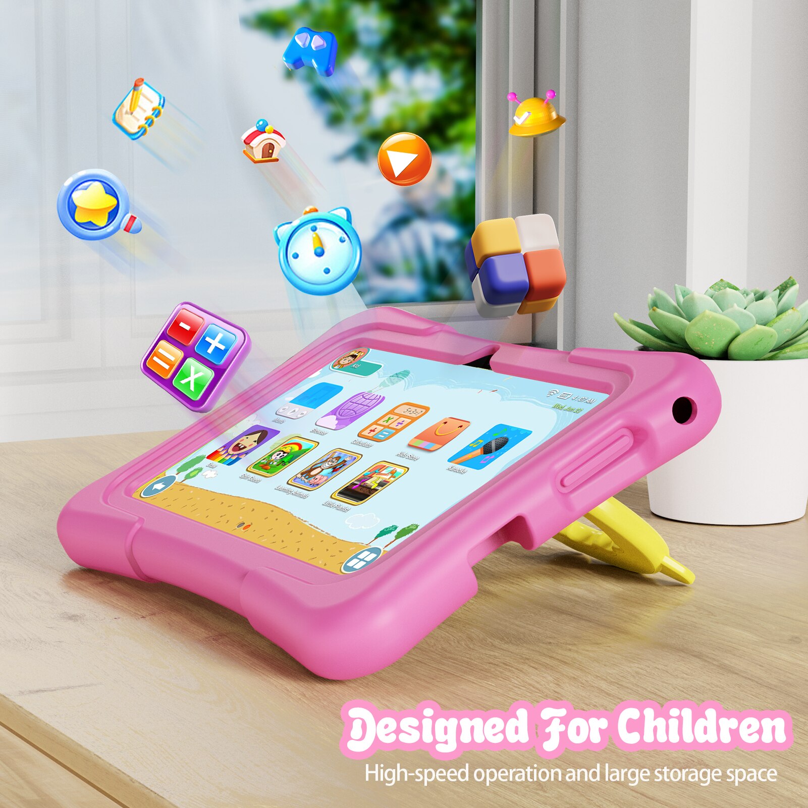 PRITOM Tablet for Kids 7 Inch  - огляд і ціна Kids Education Tablet