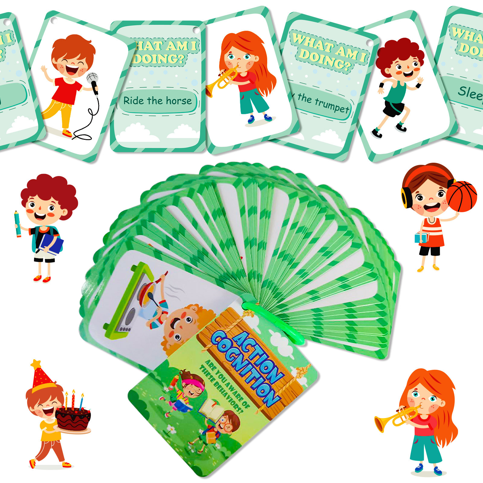 50Pcs/Set Cognition Learning C - огляд і ціна Kids Education Material
