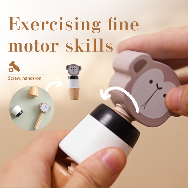 Wooden Montessori Toy Develop  - огляд і ціна Kids Education Bell