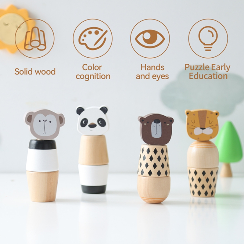 Wooden Montessori Toy Develop  - огляд і ціна Kids Education Bell