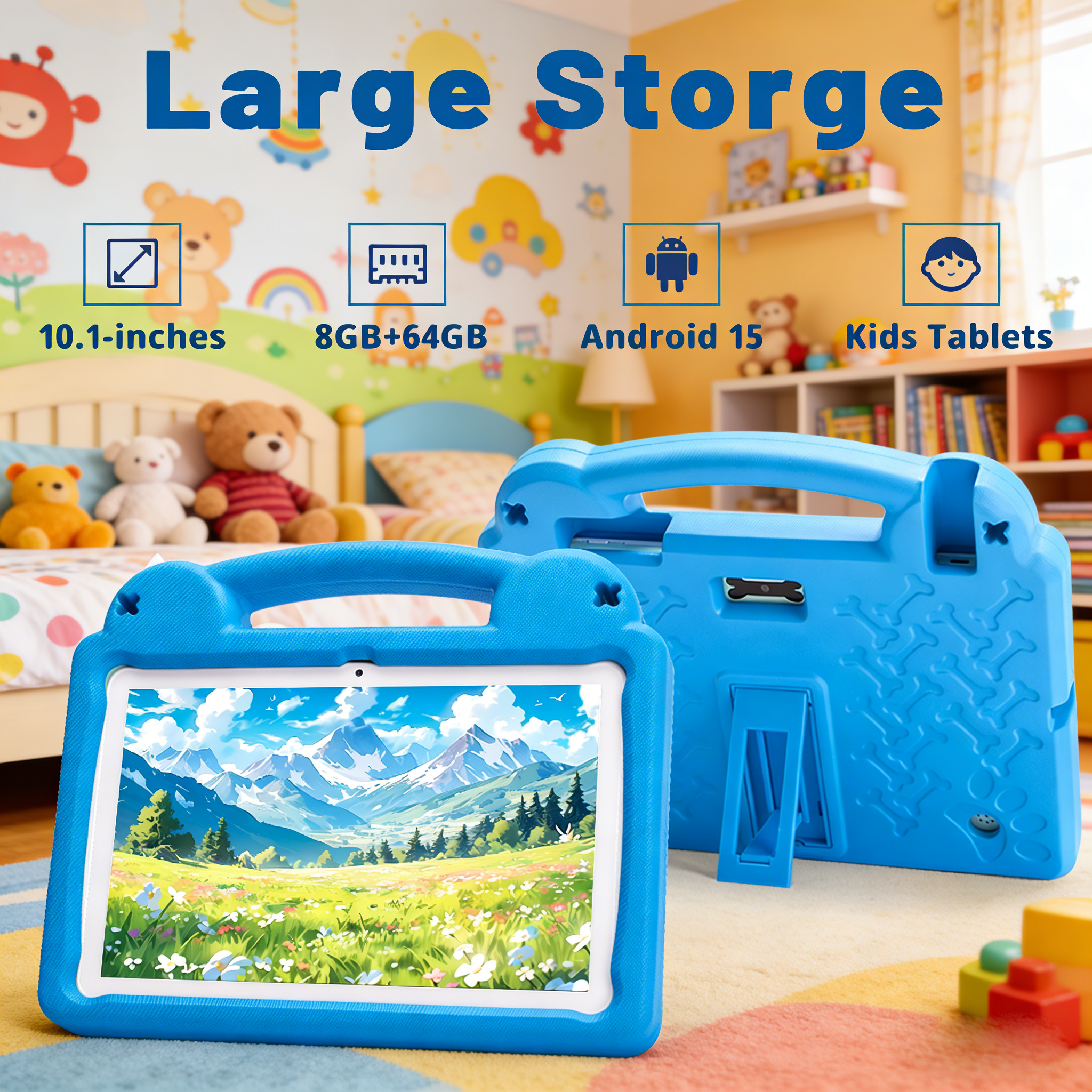 ANRY R16Pro Kids Tablet 10 Inc - огляд і ціна Kids Education Tablet