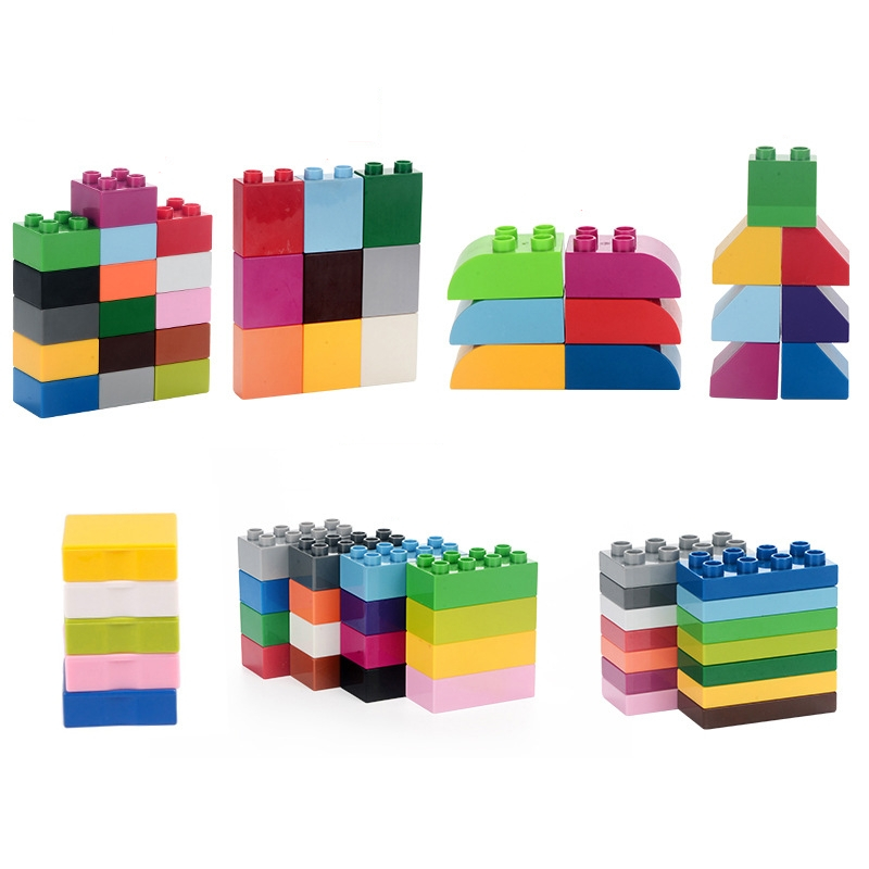 6 Pcs Big Building Blocks Acce - огляд і ціна Kids Education Foundation