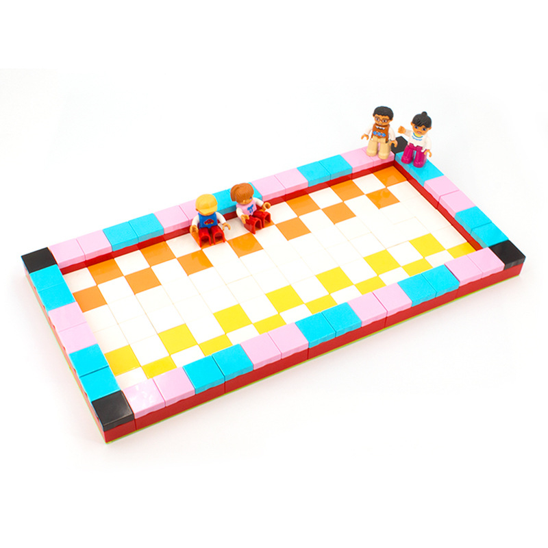6 Pcs Big Building Blocks Acce - огляд і ціна Kids Education Foundation